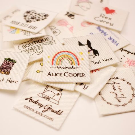 Custom quilt labels