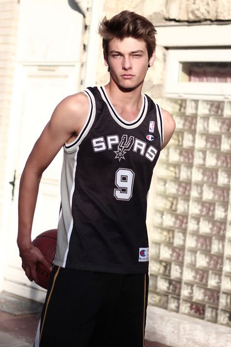 Lovely Lad 3196 ~ Pierre Gautier Basketball Photoshoot, Boy Body, Tony Parker, Boys Basketball, Senior Pictures Poses, Basketball Pictures, San Antonio Spurs, Photography Poses For Men, Poses For Men