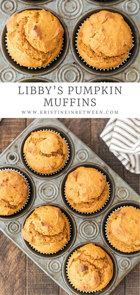 Libbys Pumpkin Muffins, Libbys Pumpkin, Libbys Pumpkin Pie, Best Pumpkin Muffins, Pumpkin Muffins Easy, Best Sweets, Pumpkin Muffins, Winter Recipes, Pumpkin Cream