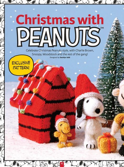 Snoopy Knitting Pattern Free, Knitted Snoopy Pattern, Snoopy Knitting Pattern, Free Knitting Patterns Uk, Mini Knitting, Knitting Dolls Free Patterns, Alan Dart, Knitted Dolls Free, Christmas Knitting Patterns Free