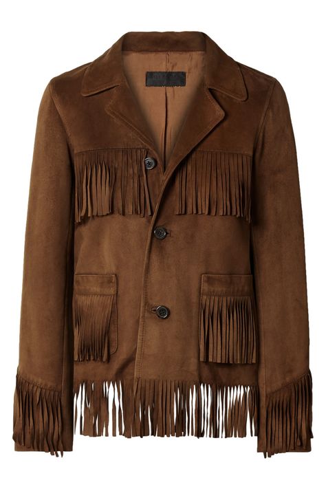 Buy Nili Lotan Frida Fringed Tan Suede Jacket Online Captain America Jacket, Tan Suede Jacket, Shearling Jacket Women, Cafe Racer Jacket, Men's Trench Coat, Fringe Leather Jacket, Distressed Jacket, Suede Fringe Jacket, Slim Fit Jackets