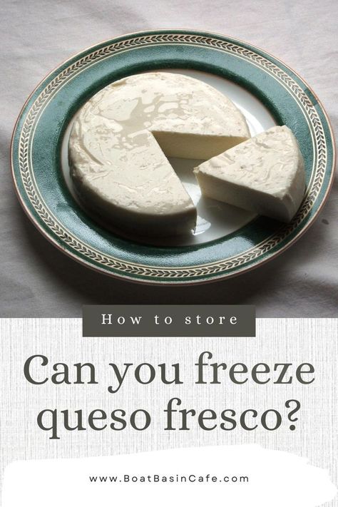 Can you freeze queso fresco？ Quest Fresco Recipes, Recipes With Queso Fresco, Queso Fresco Uses, Queso Fresco Cheese, Queso Cheese, Cheese Making, Fresh Cheese, Mexican Cheese, How To Make Cheese