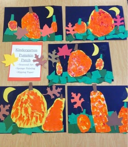 Kindergarten Pumpkin Patch-Art with Mr. Giannetto blog Halloween Art Projects For Elementary, Food Coloring Experiment, Pumpkin Craft Kindergarten, Kindergarten Fall Art, Kindergarten Pumpkin, Art Projects For Elementary, Char Kuey Teow, Pumpkin Art Project, Pumpkins Kindergarten