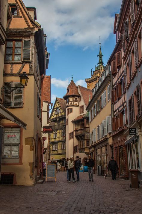 How to Enjoy One Day in Colmar, France: Top 13 Things To Do - She Goes The Distance Colmar France, France Aesthetic, Alsace France, Perfect Itinerary, Howls Moving Castle, Dream City, Travel Images, Colmar, Strasbourg