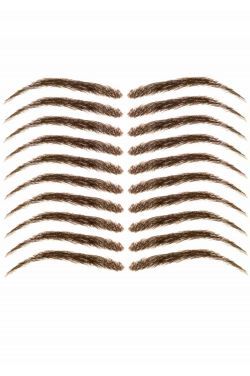 Eyebrow Tattoos | Temporary Eyebrow Tattoo Tattoo Shapes, Eyebrow Wigs, Revlon Wigs, Permanent Eyebrow Tattoo, False Eyebrows, Fake Eyebrows, Eyebrow Tattoos, Rene Of Paris Wigs, Browning Tattoo