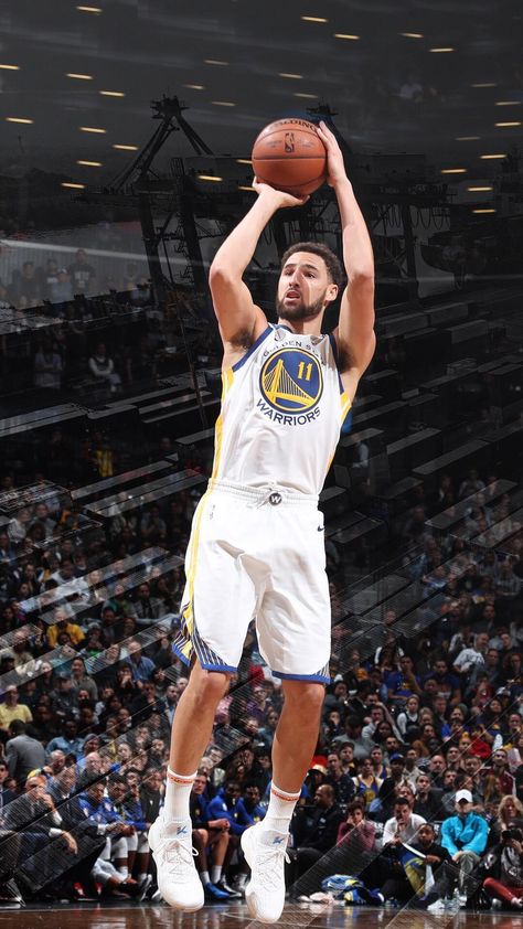 Klay Thompson Wallpaper Klay Thompson Wallpaper, Clay Thompson, Hop Illustration, Thompson Warriors, Splash Bros, Team Drawing, Golden State Basketball, Nba Artwork, Male Athletes