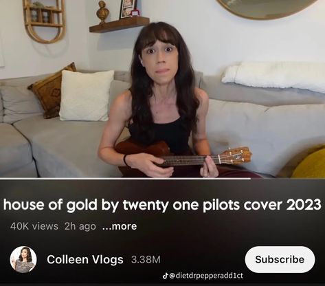 Twenty One Pilots Cover, Apology Video, Colleen Ballinger, Miranda Sings, Video Lyrics, Twenty One Pilots, Ukulele, Singing, Songs