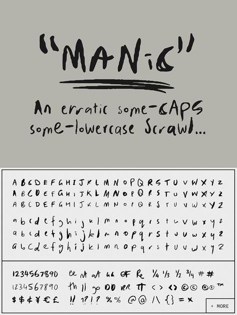 MANIC Erratic Handwritten Font Canva Handwriting Font, Handwritten Fonts Free, Natural Fonts, Handwritten Cursive Fonts, Handwriting Fonts Free, Quirky Fonts, Cursive Fonts Handwritten, Abstract Font, Free Handwriting Fonts