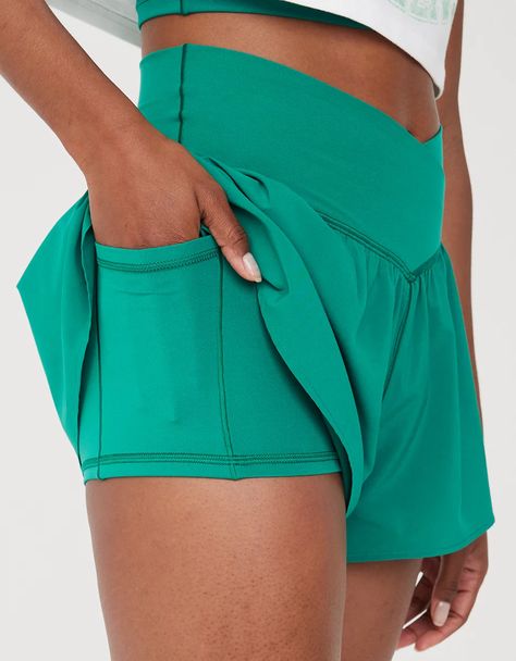 Aerie Real, Offline By Aerie, Women's Bottoms, Flowy Shorts, Cute Preppy Outfits, Green Outfit, Color Analysis, Cool Stuff, Mens Outfitters