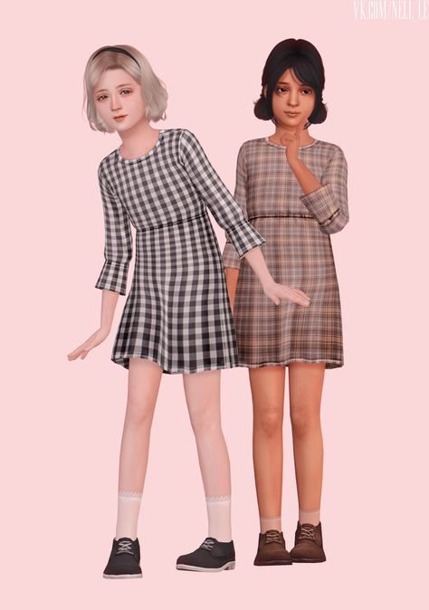 Child Dresses (+Bonus) | NELL Sims 4 Cc Kids Clothing, Child Dress, Sims 4 Children, Sims 4 Dresses, Sims Four, Sims 4 Mods Clothes, Sims 4 Cc Finds, Sims 4 Clothing, The Sims4