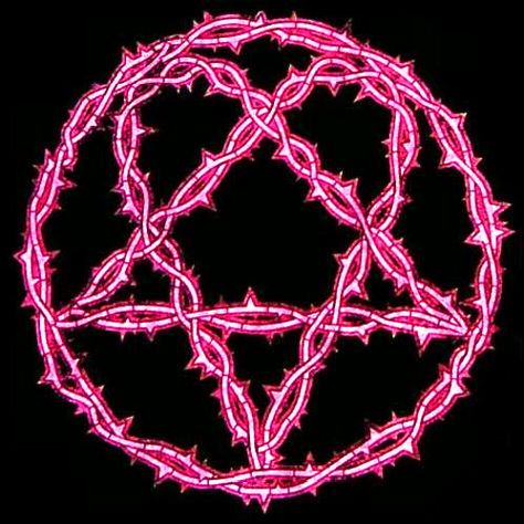 Heartagram Aesthetic, Heartagram Wallpaper, Heartagram Tattoo, M Symbol, Biohazard Symbol, Ruby Gloom, Bam Margera, Abstract Art Images, Demon Tattoo