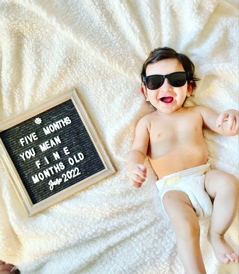 Five month old baby boy letter board Five Month Milestone Picture, 2 Months Old Letter Board, Five Month Letter Board, Five Month Old Letter Board, Five Month Old Photoshoot, 9 Month Old Milestones Photo Ideas, Happy 1 Month Baby Quotes, 5 Month Old Milestones Photo Ideas, 5months Baby Photoshoot Boy