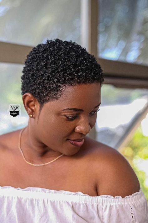 Pin on Hair Low Hair Cut For Women, Low Cut Curly Hair Black Women, Low Cut Hair Black Women, Hair Short Cuts, Low Cut Hairstyles, Tapered Natural Hair Cut, Natural Hair Short, Coiling Natural Hair, Natural Hair Haircuts