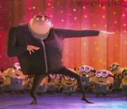 the grew dance Minion Dance, Despicable Me Gru, Minion Humour, Despicable Minions, Minion Pictures, Orphan Girl, Dance Images, Amazing Gifs, Dancing Gif