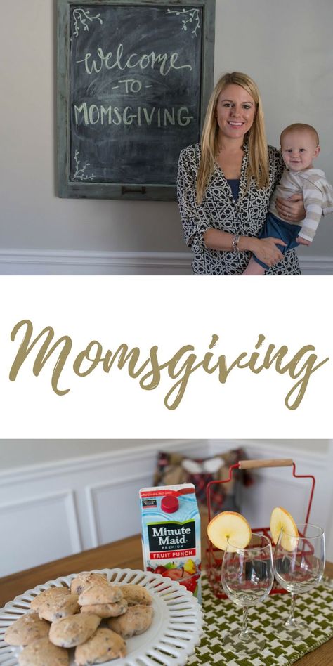 Momsgiving! A way to celebrate and give thanks for moms and the hard work we do during this Thanksgiving and holiday season. Can't go wrong with inspiring and uplifting moms! #doingood #ad @minutemaid_us Momsgiving Party, Friendsgiving Activities, Thankful Crafts, Thanksgiving Hacks, Thanksgiving Mom, Moms Night, Mom Group, Blogger Inspiration, Minute Maid