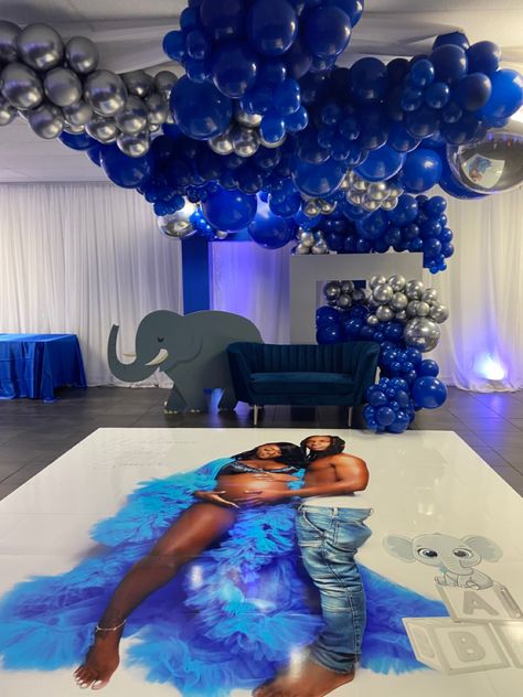 Boy Babyshower Theme Black People, Gender Reveal Colors Ideas, Black People Baby Shower Ideas, Babyshowerparty Boy Ideas, Babyshower Theme Ideas, Baby Shower Themes Black People, Baby Shower Ideas Black People, Baby Shower Black Women, Gender Reveal Ideas Black People