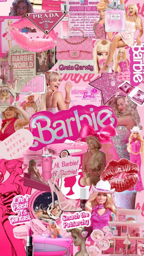 Barbie 🎀 #barbie #barbiecore #pink #girlygirl #pinkaesthetic #barbieaesthetic #margotrobbie Preppy Barbie, Y2k Art, Girl Wallpapers, Girly Wallpapers, Wallpaper Christmas, Pink Wallpaper Girly, Barbie Images, Pink Wallpaper Backgrounds, Barbie Barbie