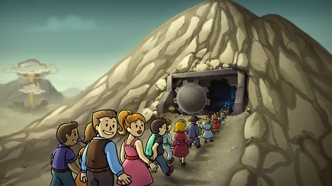 fallout shelter background - Buscar con Google Underground Shelter, Vault Tec, Fallout Shelter, Fun Online Games, Unlimited Money, Ps4 Games, Street Racing, Online Game, Bright Future