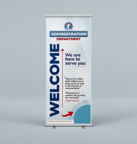 Office Welcome pull-up design Pull Up Banner Design Ideas, Pull Up Banner Design Inspiration, Pull Up Banners, Business Pull Up Banner Design, Roll Up Banner Design Ideas, Welcome Roll Up Banner, Roller Banner Design, Pull Up Banner Design, Pull Up Banner