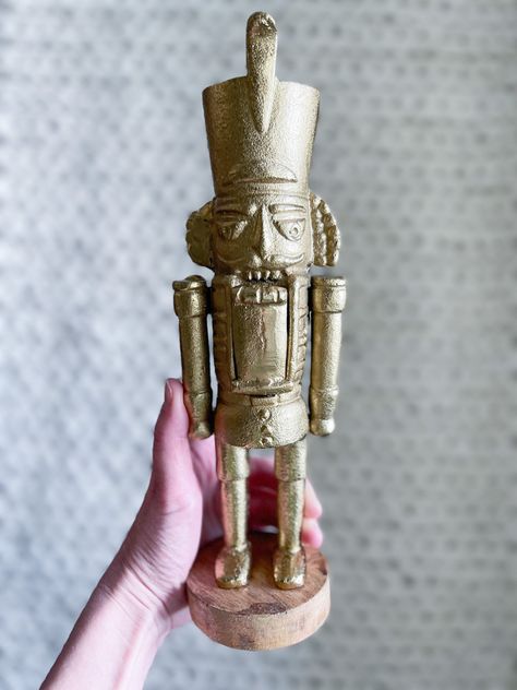 Brass Nutcracker - Holiday Decor 2022 Brass Nutcracker, Christmas Neutral, Neutral Holiday Decor, Neutral Christmas, Christmas Story, A Christmas Story, Brass Metal, Nutcracker, Winter Christmas