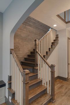 Contemporary Staircase, Basement Stairs, House Goals, Basement Remodeling, Finishing Basement, Home Reno, Design Case, My New Room, Home Fashion