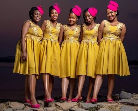 Flared Bridesmaid Dresses, A Line Bridesmaid Dresses, Choir Uniforms, Nigerian Dress Styles, African Bridesmaid Dresses, Dresses With Appliques, Nigerian Dress, Gorgeous Bridesmaid Dresses, Nyc Dresses