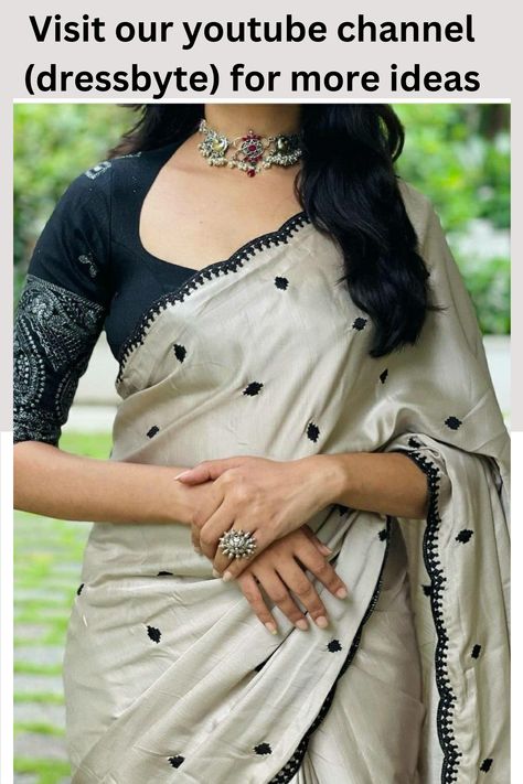 Neck For Blouse Saree, Close Neck Silk Saree Blouse Designs, Silk Saree High Neck Blouse Designs, Cotton Saree Sleeve Design, Blouse Patterns High Neck, Latest Design Of Blouse Neck, Blouse Designs Full Neck, Blouse High Neck Designs Latest, Front High Neck Blouse Designs