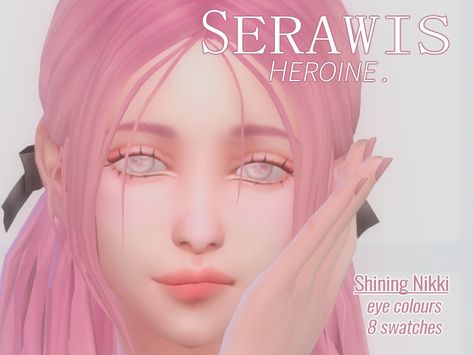 Sims 4 Different Colored Eyes, Sims 4 Cc Cute Eyes, Sims 4 Cc White Eyes, The Sims Resource Skin Details, Sims 4 Cc The Sims Resource Skin Details, Sims 4 Shining Nikki Cc, Sims 4 Cc Lenses, Eye Color Sims 4, Sims 4 Anime Eyes