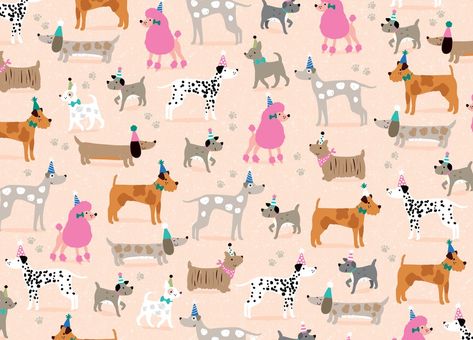 Dog Party Printables, Bird Printables, Happy Birthday Cat, Create A Banner, Dog Wrap, Animal Printables, Happy New Year Cards, Pink Cards, Free Cats