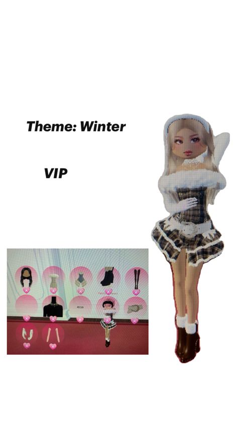 VIP only Winter theme Winter Theme, Winter Dresses, Dress To Impress