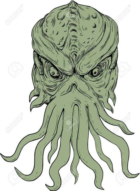 17+ Octopus Head Drawing Check more at https://drawingwow.com/17-octopus-head-drawing/ Kraken Sea Monster, Octopus Head, Monster Head, Octopus Drawing, Steampunk Octopus, Retro Illustrations, Lovecraftian Horror, Head Drawing, Sea Monster