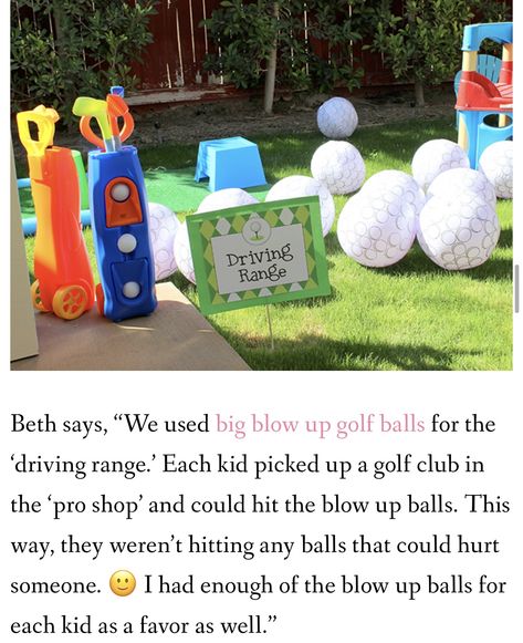 Four Year Old Golf Party, Hole In One First Birthday Games, Hole In One First Birthday Favors, Hole In One Birthday Party Decor, Three Year Old Golf Party, One Year Golf Party, Two Year Old Golf Party, Toddler Golf Birthday Party, Fore Birthday Theme