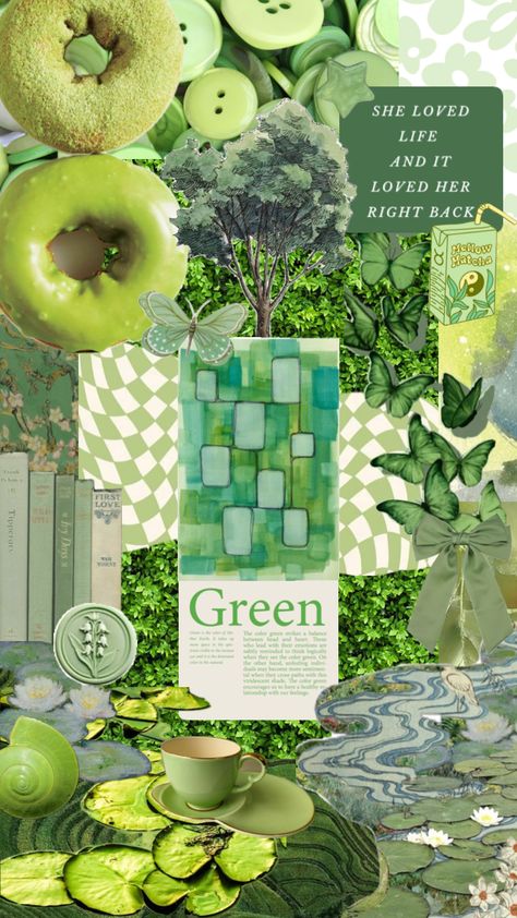 I’m really enjoying these monochromatic collages. Here’s my take on the color green, I hope you like it 💚🍀🌿🌱🥑🌳🦎🍏🪲✨ #green #greencollage #greenaestheticshuffle #monochromatic Monochromatic Collage, The Color Green, Head And Heart, Green I, Green Colors, I Hope You, Love Her, First Love, I Hope