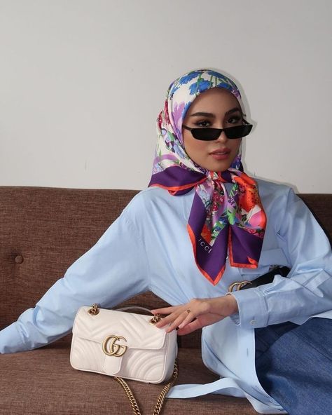 Scraft Hijab, Retro Hijab, Hijab Ideas, Hijab Model, Stile Hijab, Outfit Retro, Scarf Hijab, Girls Dress Outfits, Muslim Fashion Hijab Outfits