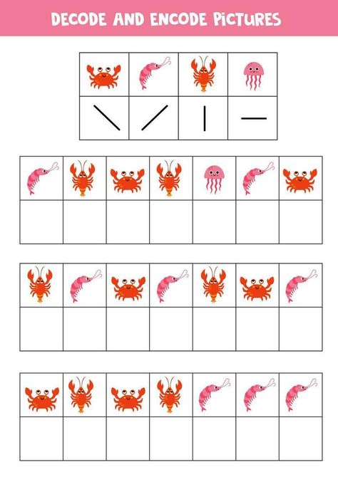 Cute Insects, Cute Sea Animals, Brain Gym For Kids, Visual Perceptual Activities, Hidden Picture Puzzles, Visual Perception Activities, Alphabet Activities Preschool, Visual Perception, Hidden Pictures