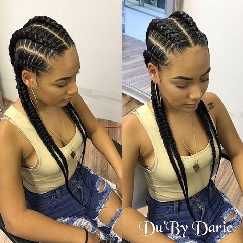 BUN LIFE #feederbraids are in.. Tag the source.. we loveeeee this look #cornrows #braids #braidstyles #feederponytail #cornrowstyles #braid… Ghana Braids Hairstyles, New Natural Hairstyles, Feed In Braids, Formal Hair, Feed In Braids Hairstyles, Cute Curly Hairstyles, Braided Ponytail Hairstyles, Feed In Braid, Girls Braids