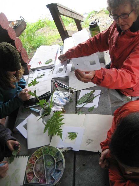 field sketchers at a workshop I taught in Cordova, AK Field Work Aesthetic, Field Research Aesthetic, Enviormentalist Aesthetic, Field Biologist, Environmental Science Major, Field Research, Field Journal, Environmental Scientist, Wildlife Biologist