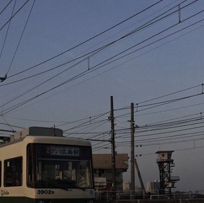 Train, Japan, Green, Blue, White