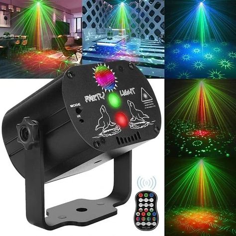 Laser Party Lights, Led Disco Lights, Laser Lights Projector, Laser Stage Lighting, Led Stage Lights, Laser Show, Green Lamp, Dj Disco, Laser Light