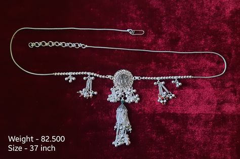 Kamar Kandora Design Silver, Kandora Dizain Silver, Silver Kamarbandh Designs, Kamarbandh Jewellery Silver, Kamarbandh Jewellery, Gold Pendant Necklace Jewellery, Payal Designs Silver, Silver Anklets Designs, Belly Belt