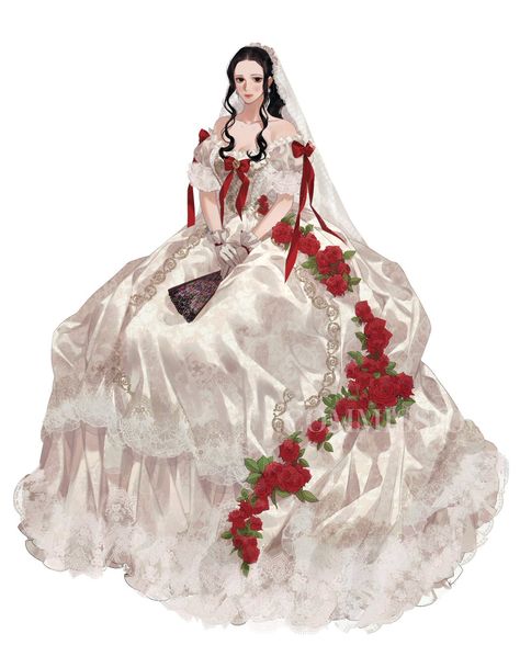 Fancy Art, Concept Clothing, Princess Gown, Anime Dress, Fantasy Clothing, Western Dresses, Art Clothes, Fancy Dress, Dress Accessories