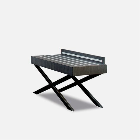 Vincennes luggage rack | Collinet Luggage Rack Guest Room, Luggage Rack Hotel, Hotel Inspiration, Luggage Rack, Hotel Furniture, Stone Top, Mini Bar, Picnic Table, Wood Veneer