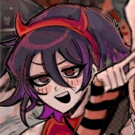 2/2 Danganronpa Halloween Pfp, Danganronpa Halloween, Icons Random, Danganronpa Icons, Kokichi Ouma, Halloween Icons, Fav Characters, Matching Pfps, Matching Pfp