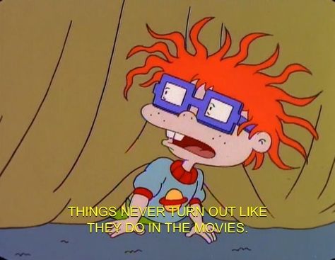 When he came to this important realization. | 17 Of Chuckie Finster's Best Lines On "Rugrats" Rugrats Meme, Rugrats Quotes, Chuckie Finster, Rugrats Characters, Rugrats All Grown Up, Video Game Music, New Beginning Quotes, Character Quotes, Friendship Day Quotes