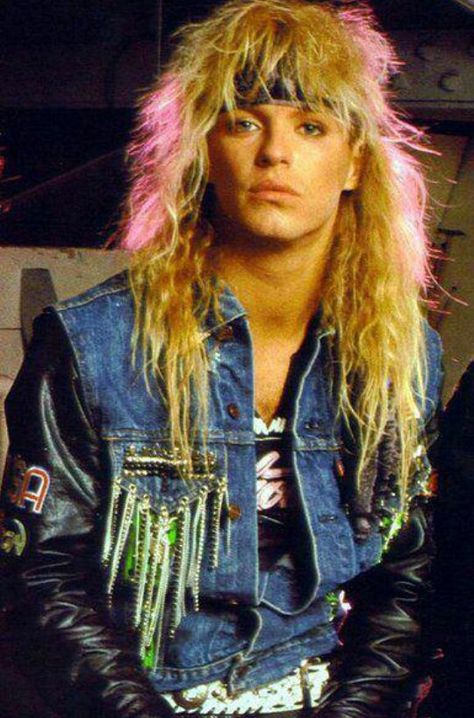 ♡ 80s Metal Fashion, Brett Michaels, Bret Michaels Band, Bret Michaels Poison, 80's Hair, 80s Hair Metal, 80s Rocker, 80s Rock Bands, 80s Metal