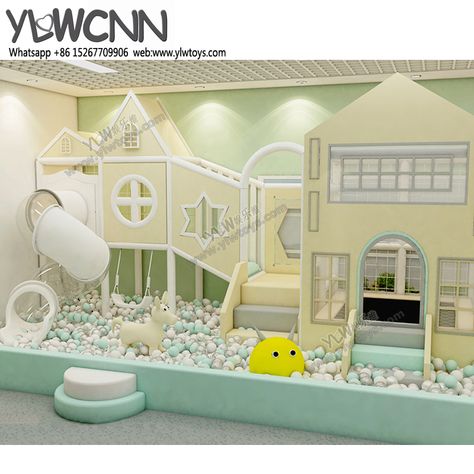 Small Playground, Furniture Details Drawing, Indoor Soft Play, Details Drawing, Playground Kids, Play Cafe, Wooden Playground, Ball Pool, Park Playground