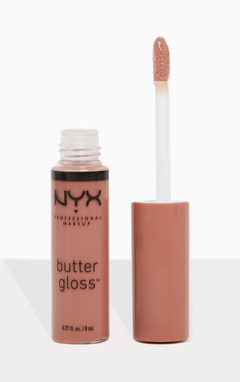 Beauty Sale | Makeup Sale | Beauty Discounts | PrettyLittleThing Nyx Gloss, Nyx Butter, Nyx Butter Gloss, Butter Gloss, Rosé Details, Stone Texture, Soft Lips, Nyx Professional Makeup, Iron Oxide