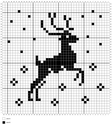 Winter Tapestry Crochet, Christmas Crochet Graph Patterns, Crochet Tapestry Christmas, Crochet Christmas Tapestry, Christmas Crochet Tapestry, Christmas Tapestry Crochet, Pillow Video, Xmas Crochet, Crochet Reindeer