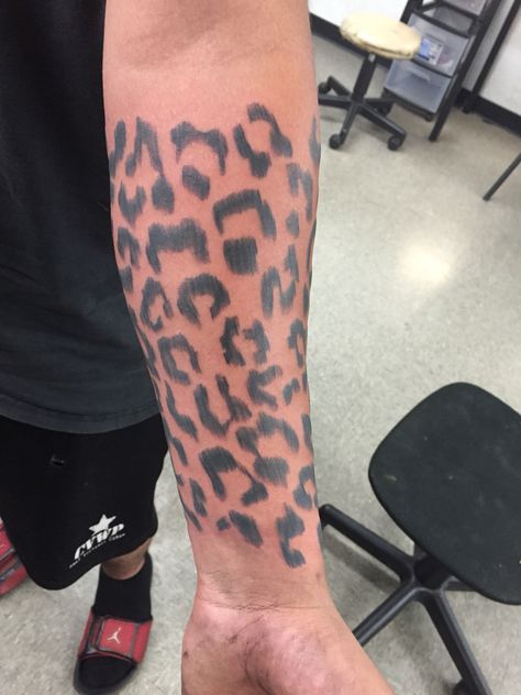 Leopard Pattern Tattoo, Jaguar Print Tattoo, Cheetah Print Tattoo, Leopard Print Tattoo, Animal Print Tattoo, Cheetah Print Tattoos, Leopard Print Tattoos, Cheetah Tattoo, Cheetah Skin