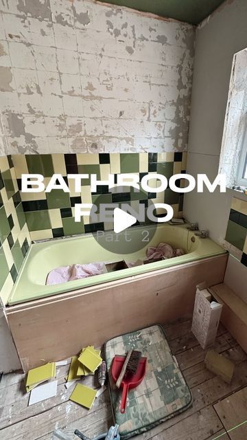 Mid century bungalow • Ramsgate on Instagram: "Part 2 of the bathroom renovation is here and it’s about tiling. 

We wanted to go bold with the tile pattern and go bold we did. We found this pattern on @pinterestuk and felt like it really encompassed our love for groovy 70s patterns, whilst still feeling modern. 

We used tiles from @johnsontiles in the colours olive, Victorian green and mimosa to compliment our vintage primrose yellow suite. And then chartreuse in the walk-in shower for some added spice. 

The floor tiles are from @boutiquestoneofficial and the little flecks of green in them are *chefs kiss*

Come back for part 3 and the big reveal

#bathroomdesign #bathroom #bathroomdecor #bathroomremodel #bathroomrenovation #tiledesign #tilestyle #colourfulhome #colourfulbathroom" Bathroom Tiles Mid Century, Green Bathroom Suite, Colorful Mid Century Modern Bathroom, Yellow Bathroom Suite, Green Tile Bathroom Vintage, Bathroom 70s, 70’s Bathroom, Olive Green Bathroom, Light Green Bathroom